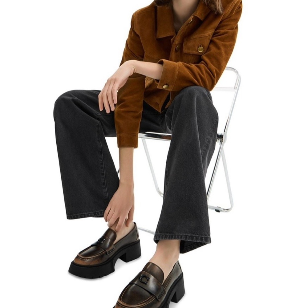 NIB COACH Women's Leah Slip-On Loafers - Picture 4 of 6